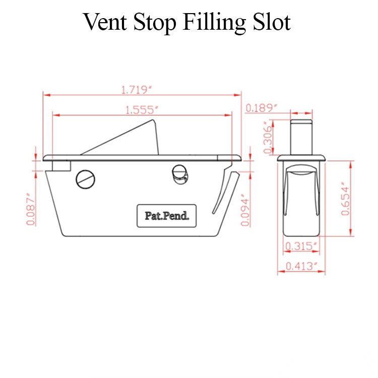 Night Lock/Sash Stop - Night Lock/Sash Stop