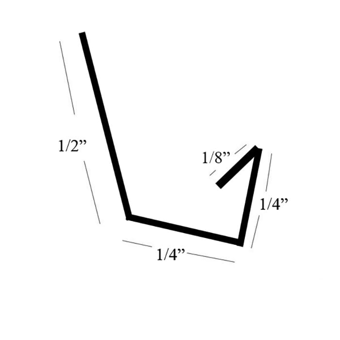 Lock Jamb Weatherstrip for Andersen Primed 2-Panel Gliding Door - Lock Jamb Weatherstrip for Andersen Primed 2-Panel Gliding Door