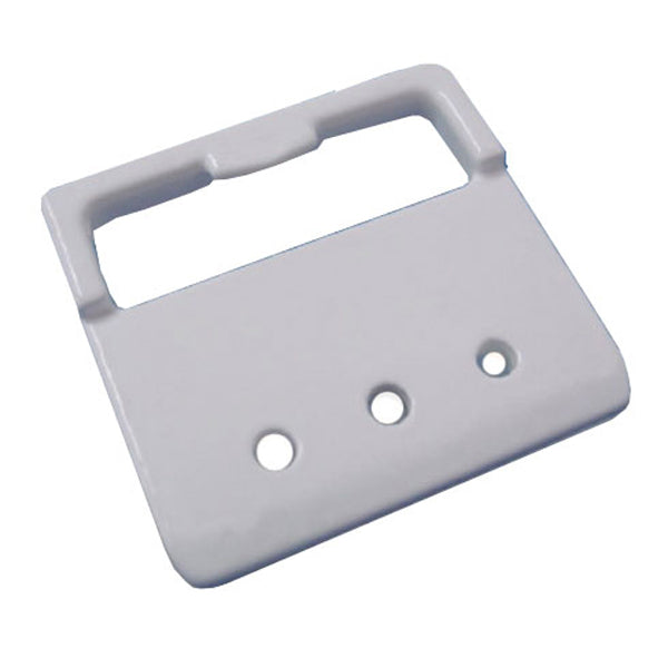 Face Mount & Keeper for Single / Double Hung Sliding Window Sash Lock Strike - White - Face Mount & Keeper for Single / Double Hung Sliding Window Sash Lock Strike - White