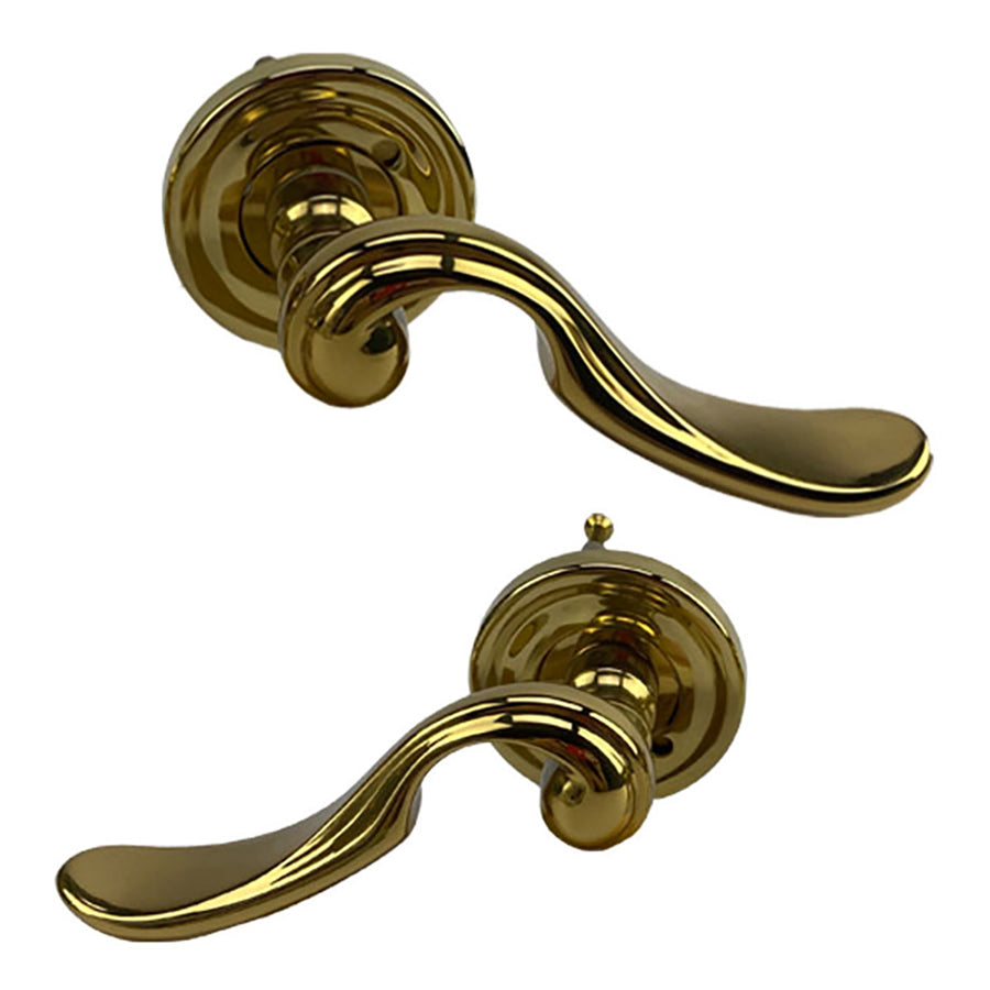Ashley Norton - Chesterfield Privacy P/BR - Polished Brass - Ashley Norton - Chesterfield Privacy P/BR - Polished Brass