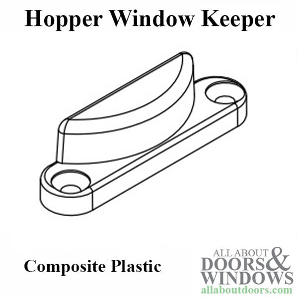 Keeper for Hopper Handle, Plastic - Keeper for Hopper Handle, Plastic