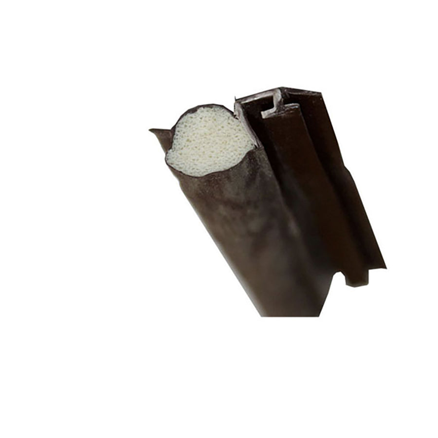 .187 T-Slot Backing .450 Foam Filled Offset Bulb Weather Stripping - .187 T-Slot Backing .450 Foam Filled Offset Bulb Weather Stripping