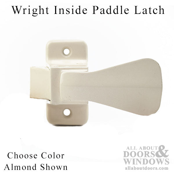 Storm Door Interior Paddle Latch Handle 0.313 Inch Spindle - Storm Door Interior Paddle Latch Handle 0.313 Inch Spindle