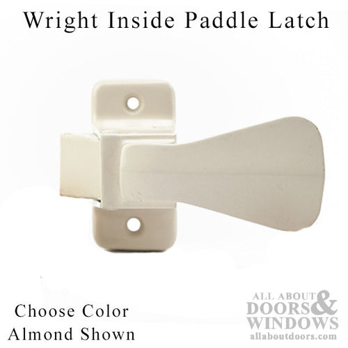 Storm Door Interior Paddle Latch Handle 0.313 Inch Spindle - Storm Door Interior Paddle Latch Handle 0.313 Inch Spindle