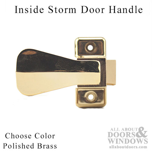 Inside Storm Door Handle Only - Inside Storm Door Handle Only
