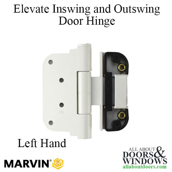 Marvin Elevate 300 Series Adjustable door hinge 3-5/8 x 4, Left Hand - Marvin Elevate 300 Series Adjustable door hinge 3-5/8 x 4, Left Hand