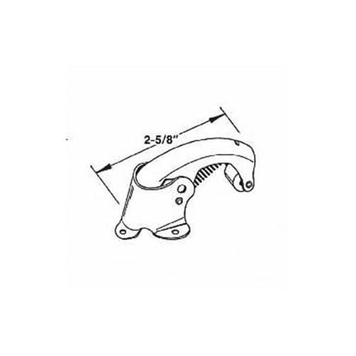 Door Catch Spring Loaded 2-5/8 Inch - Door Catch Spring Loaded 2-5/8 Inch