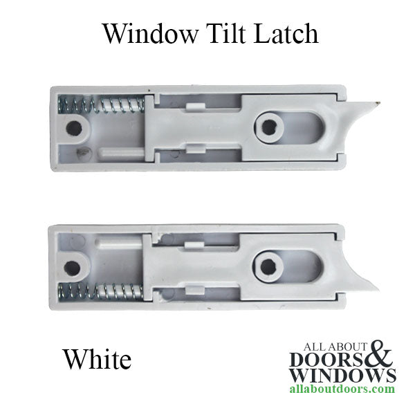 Atrium Vinyl Window Latch - Vinyl, White - Atrium Vinyl Window Latch - Vinyl, White