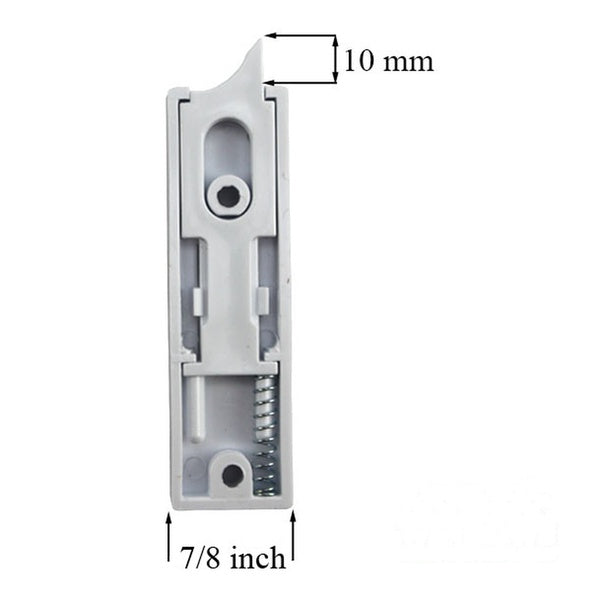 Atrium Vinyl Window Latch - Vinyl, White - Atrium Vinyl Window Latch - Vinyl, White