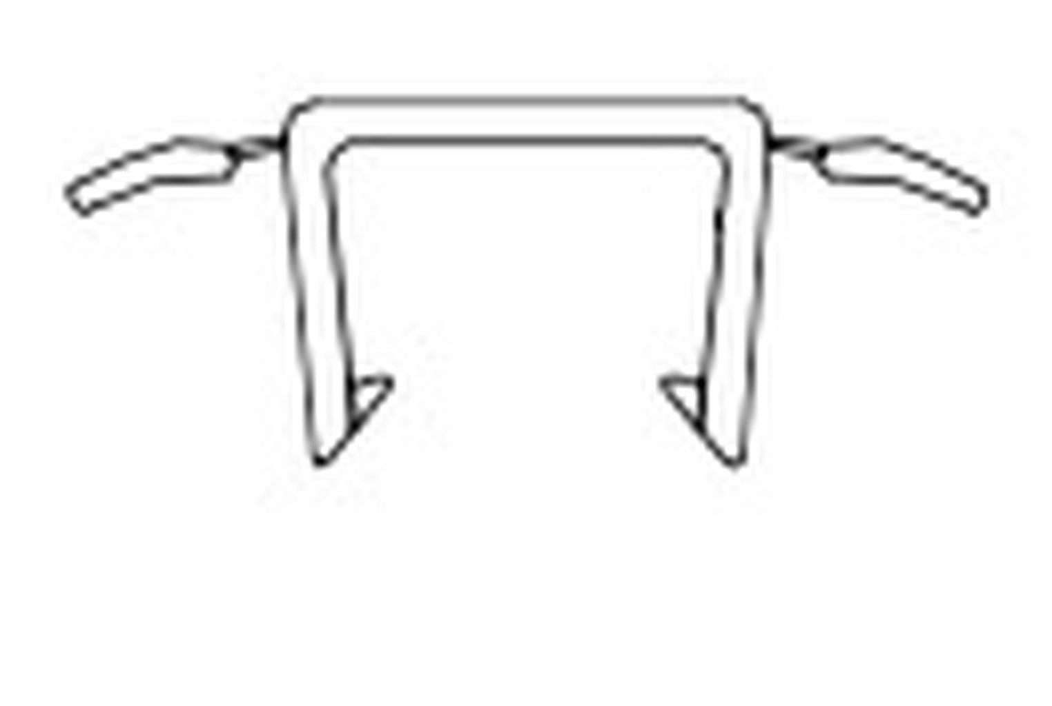 Head Jamb Frame Weatherstrip 104.386