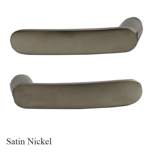 G-U Allegro Levers, Pair, Satin Nickel - G-U Allegro Levers, Pair, Satin Nickel