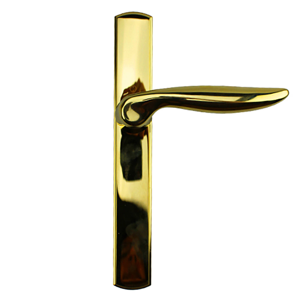 HOPPE Toronto Multipoint Lock Handleset M1020/216N Resista Brass Dummy - HOPPE Toronto Multipoint Lock Handleset M1020/216N Resista Brass Dummy