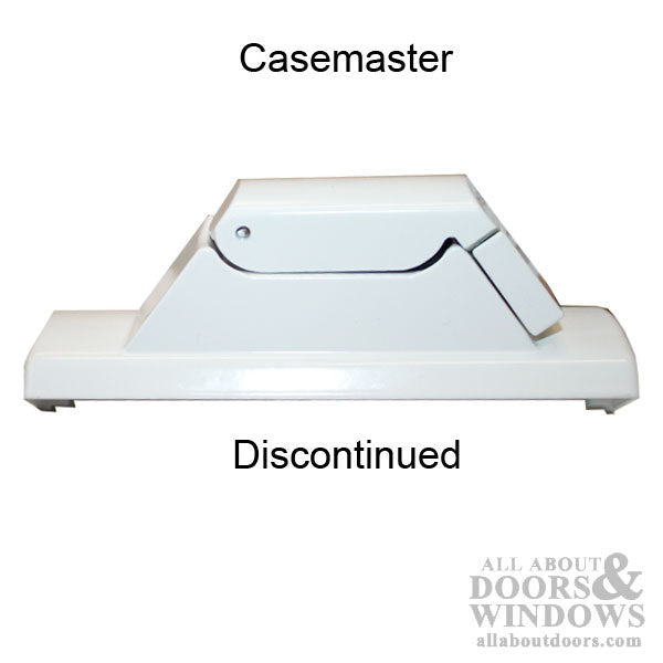 Marvin Casemaster Flip Folding Handle with Cover Plate - White - Marvin Casemaster Flip Folding Handle with Cover Plate - White
