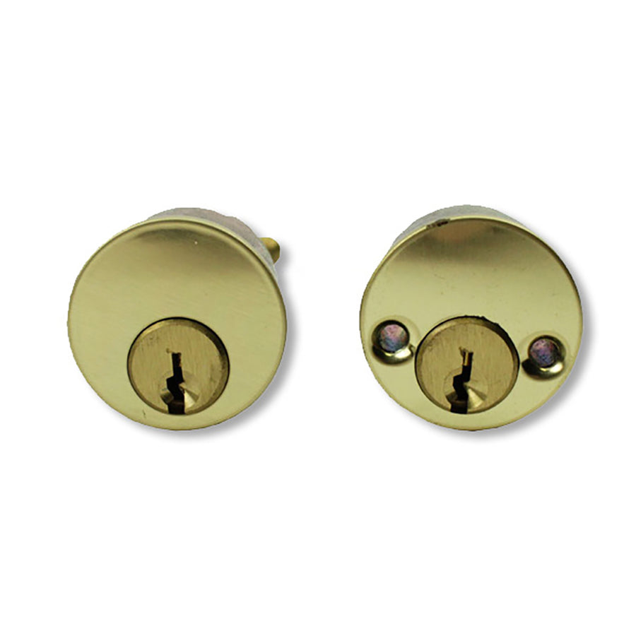 Ashley Norton Double Cylinder Deadbolt and Key Set - Polished Brass - Ashley Norton Double Cylinder Deadbolt and Key Set - Polished Brass