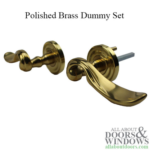 Ashley Norton - Chesterfield - Full Dummy Set - TA1700 - Polished Brass - Ashley Norton - Chesterfield - Full Dummy Set - TA1700 - Polished Brass