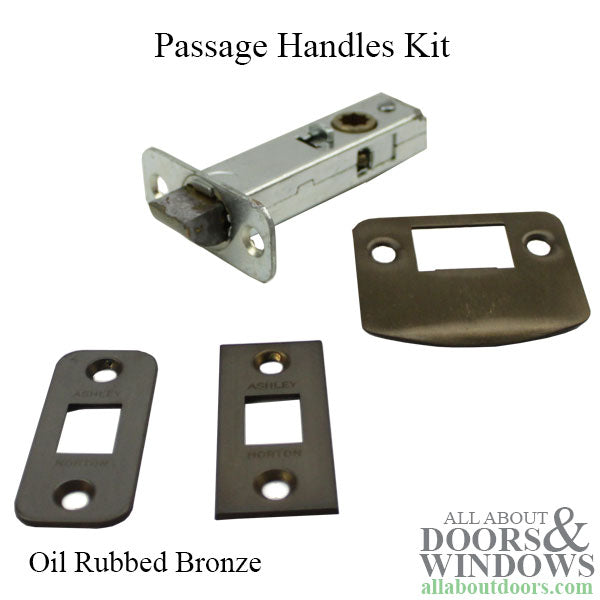 Ashley Norton - Chesterfield - Passage Handleset - Oil Rubbed Bronze - Ashley Norton - Chesterfield - Passage Handleset - Oil Rubbed Bronze