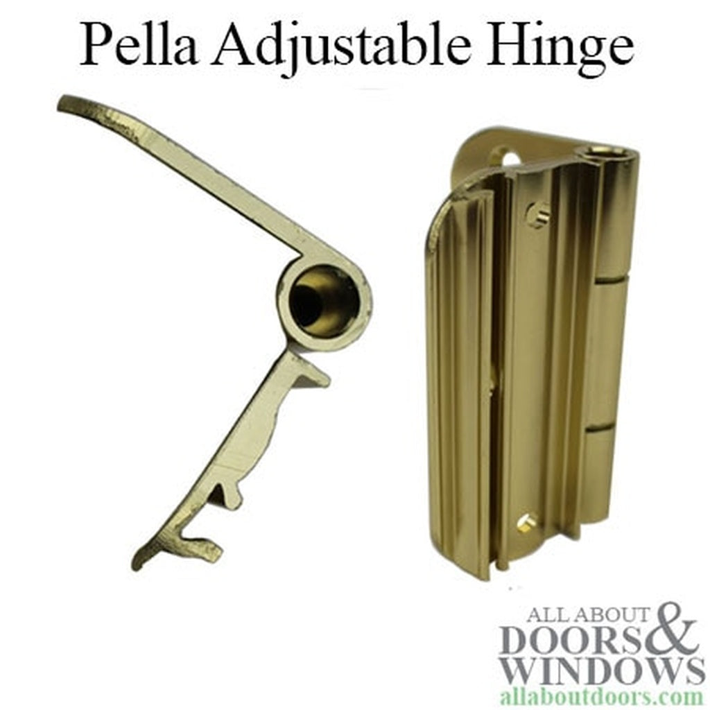 Pella Adjustable Hinge Radius Corner Hinge 3.75 Inch by 3.5 Inch Hinges - Pella Adjustable Hinge Radius Corner Hinge 3.75 Inch by 3.5 Inch Hinges
