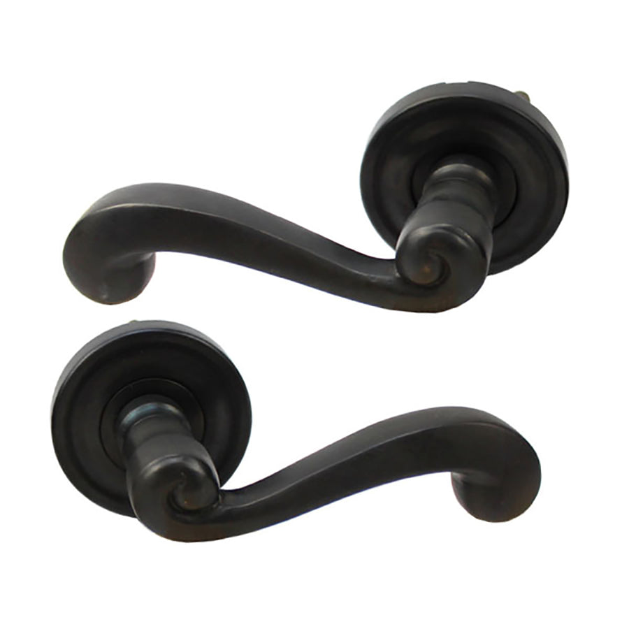 Ashley Norton - Chiltern Passage Lever Set - Dark Oil Rubbed Bronze - Ashley Norton - Chiltern Passage Lever Set - Dark Oil Rubbed Bronze
