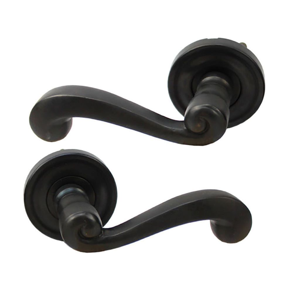 Ashley Norton - Chiltern Passage Lever Set - Dark Oil Rubbed Bronze - Ashley Norton - Chiltern Passage Lever Set - Dark Oil Rubbed Bronze