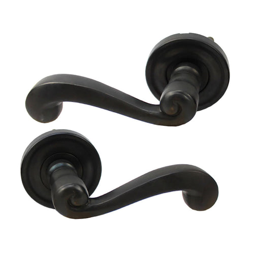 Ashley Norton - Chiltern Passage Lever Set - Dark Oil Rubbed Bronze - Ashley Norton - Chiltern Passage Lever Set - Dark Oil Rubbed Bronze