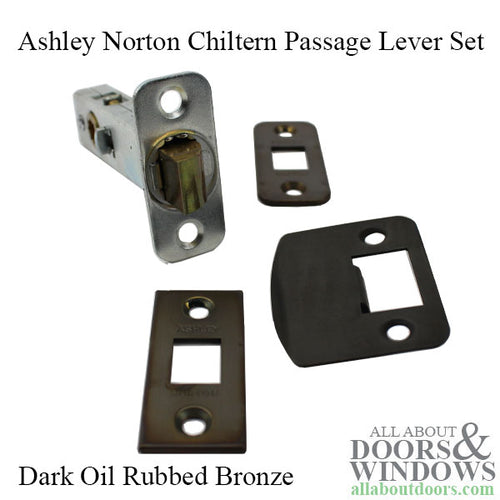 Ashley Norton - Chiltern Passage Lever Set - Dark Oil Rubbed Bronze - Ashley Norton - Chiltern Passage Lever Set - Dark Oil Rubbed Bronze