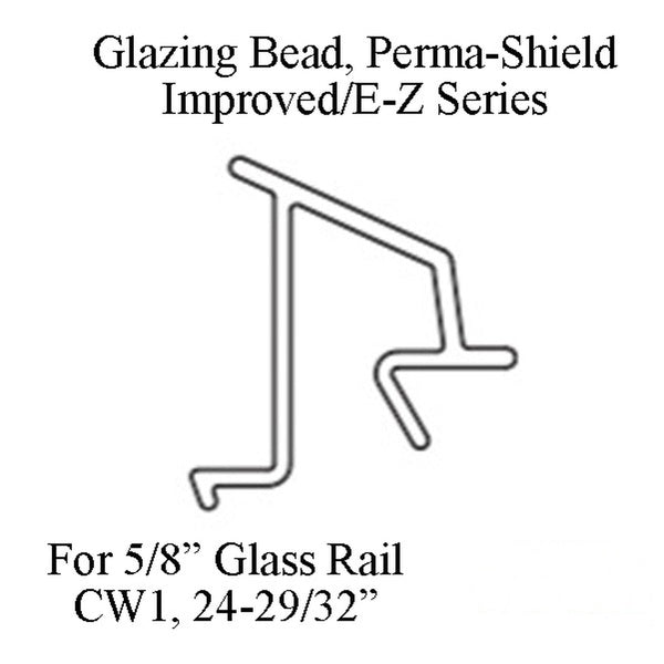 Glazing Bead, Perma-Shield Improved/E-Z series, Sandtone, 5/8