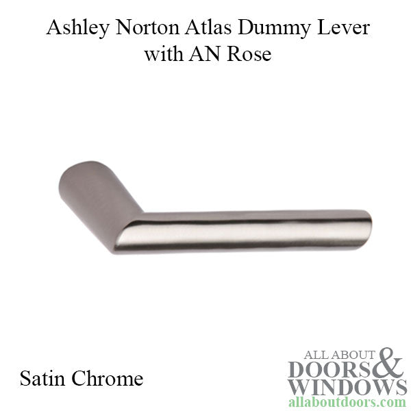 Ashley Norton Atlas (3750) SINGLE Dummy Lever - Satin Chrome - Ashley Norton Atlas (3750) SINGLE Dummy Lever - Satin Chrome