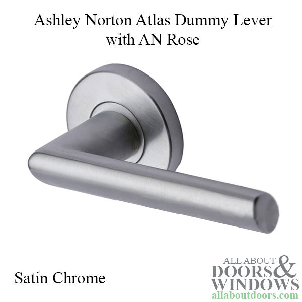 Ashley Norton Atlas (3750) SINGLE Dummy Lever - Satin Chrome - Ashley Norton Atlas (3750) SINGLE Dummy Lever - Satin Chrome