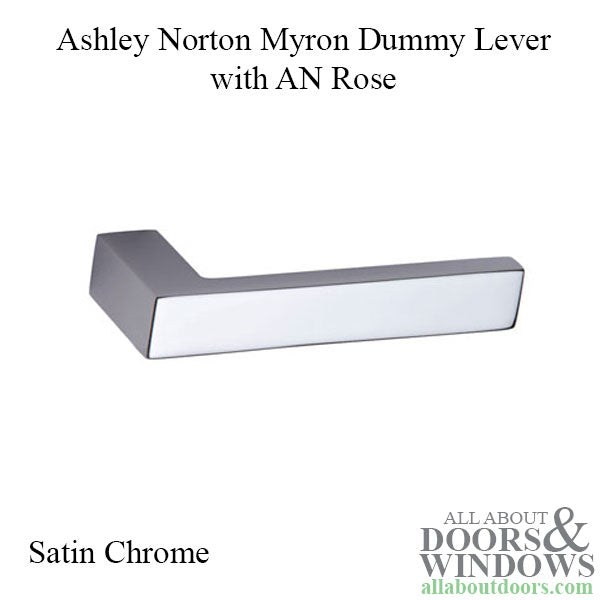 Ashley Norton Meridian (3100) SINGLE Dummy Lever - Satin Chrome - Ashley Norton Meridian (3100) SINGLE Dummy Lever - Satin Chrome