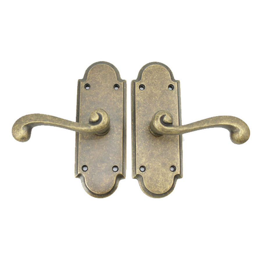 Ashley Norton SR1600 Arched Passage Handle Set - Light Bronze - Ashley Norton SR1600 Arched Passage Handle Set - Light Bronze