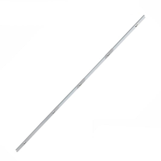 Hoppe 5/8" x 30-1/2"  multipoint lock filler plate, blank no lock points