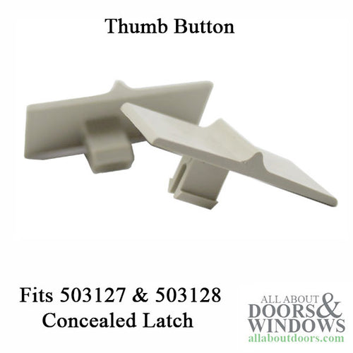 Concealed Tilt-In finger latch Left - Concealed Tilt-In finger latch Left