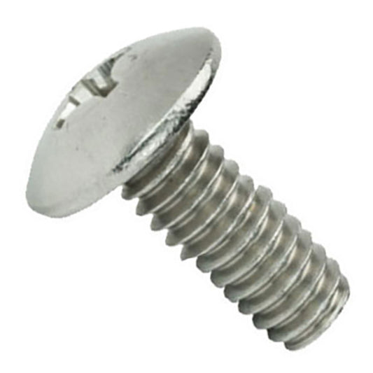 Truss Low Profile Head Machine Screw 10-32 Thread for Sliding Patio Door Roller Assembly