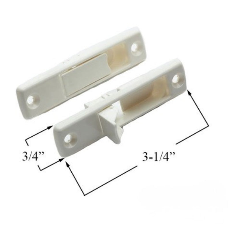Peachtree Ariel Tilt Double Hung Window Sash Tilt Latch Kit - White - Peachtree Ariel Tilt Double Hung Window Sash Tilt Latch Kit - White