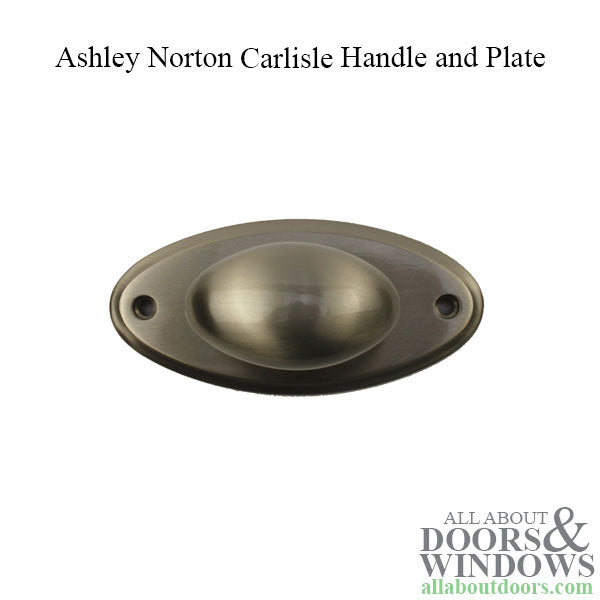 Ashley Norton Carlisle 6600 Knob Brushed Nickel - Ashley Norton Carlisle 6600 Knob Brushed Nickel