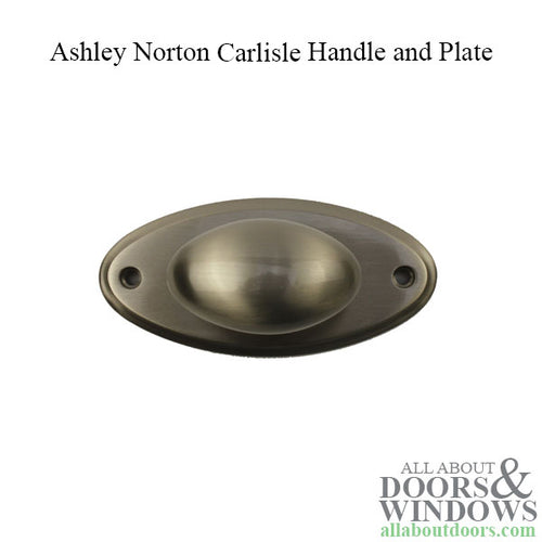 Ashley Norton Carlisle 6600 Knob Brushed Nickel - Ashley Norton Carlisle 6600 Knob Brushed Nickel