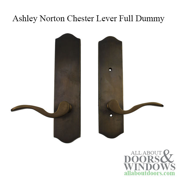 Ashley Norton Chester Lever Full Dummy with Escutcheon - Ashley Norton Chester Lever Full Dummy with Escutcheon