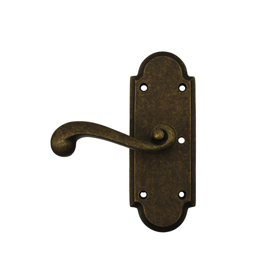 Ashley Norton Chiltern (1600) Lever with SR Escutcheon  Distressed Bronze - Ashley Norton Chiltern (1600) Lever with SR Escutcheon  Distressed Bronze