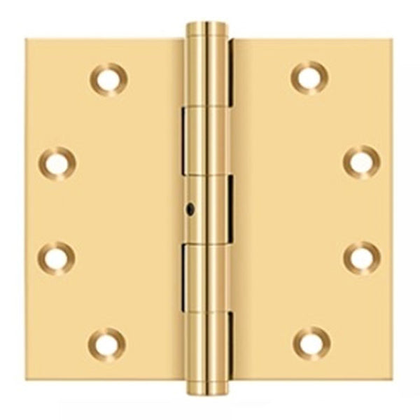 Solid Brass Door Hinges Square Corners Choose Color - Solid Brass Door Hinges Square Corners Choose Color