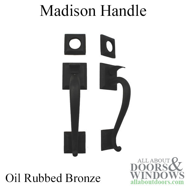 Madison Handle with (5015) Lever in Oil Rubbed Bronze - Madison Handle with (5015) Lever in Oil Rubbed Bronze