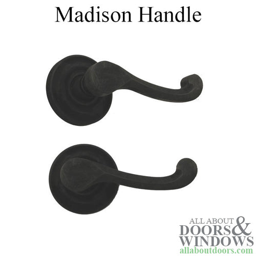 Madison Handle with (5015) Lever in Oil Rubbed Bronze - Madison Handle with (5015) Lever in Oil Rubbed Bronze