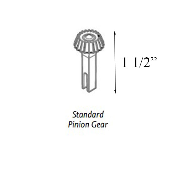 Pinion Gear For Interlock Intuition Sliding Patio Door Handle Standard Length - Pinion Gear For Interlock Intuition Sliding Patio Door Handle Standard Length