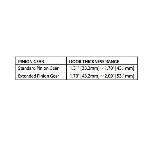 Pinion Gear For Interlock Intuition Sliding Patio Door Handle Standard Length - Pinion Gear For Interlock Intuition Sliding Patio Door Handle Standard Length