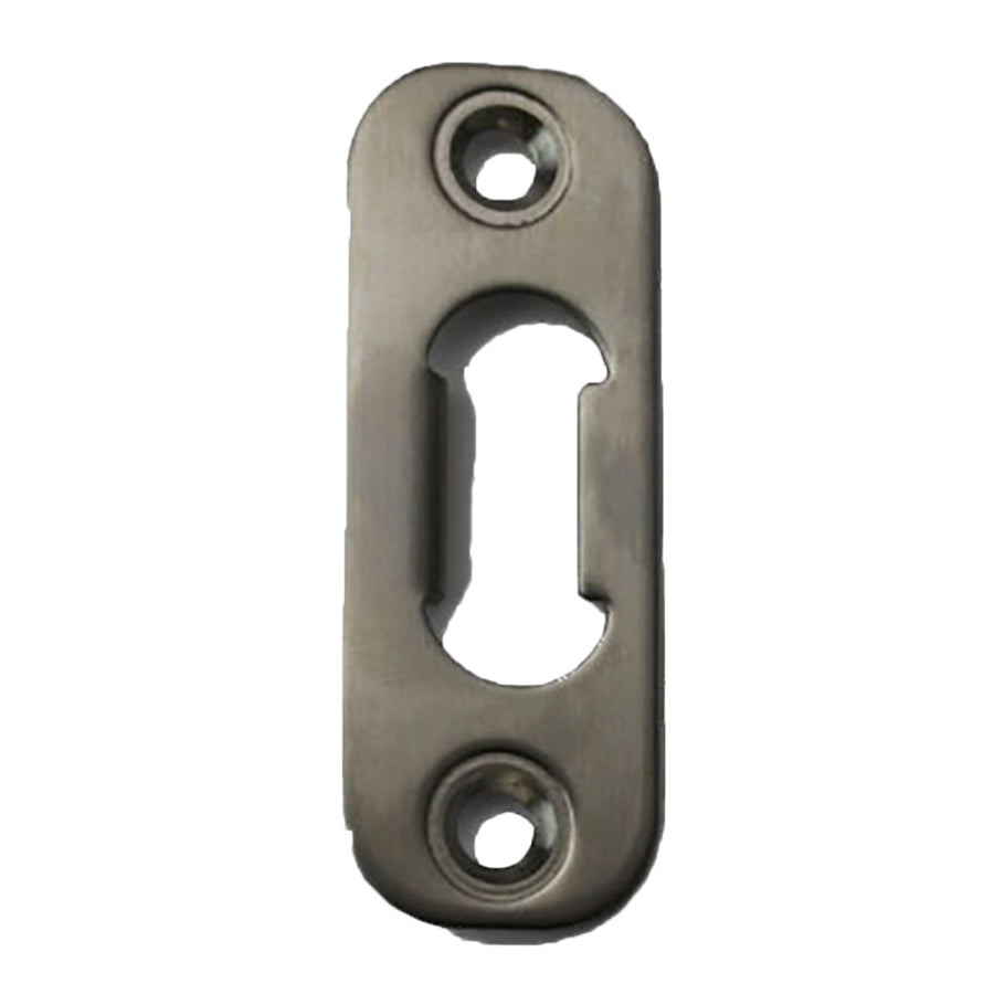 Marvin Shootbolt Strike with Lip - Stainless Steel - Marvin Shootbolt Strike with Lip - Stainless Steel
