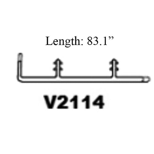 Marvin V2114 Jamb Frame Weatherstrip, 83.1