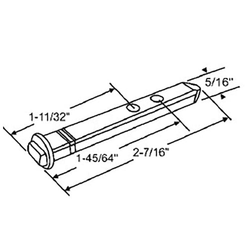 Pivot Bar, 2-7/16