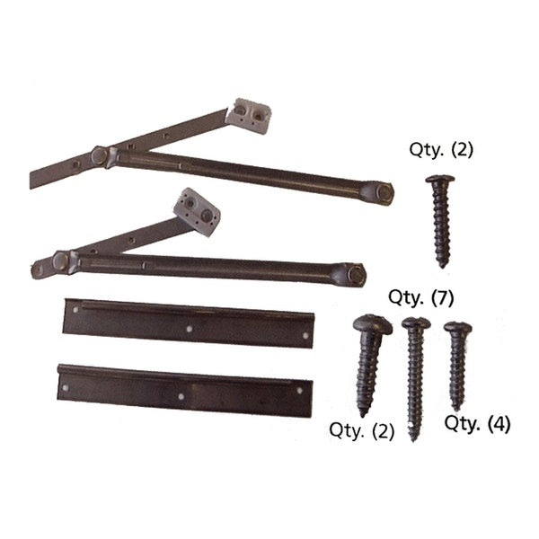 Pella Casement Hinge And Slide Package, Left Hand - Pella Casement Hinge And Slide Package, Left Hand