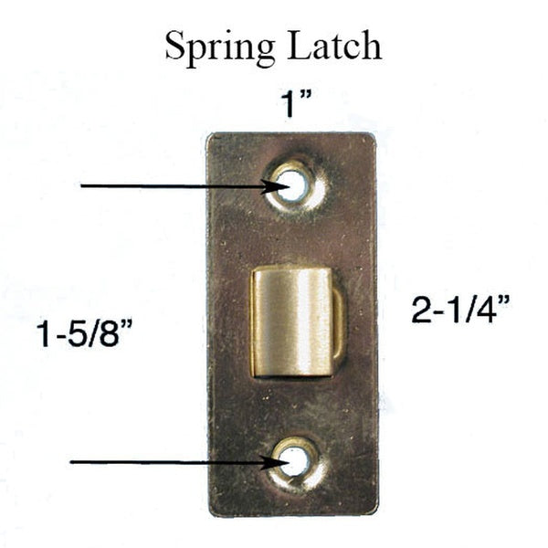 Latch, Passage, 2-3/8