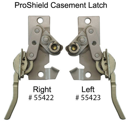Concealed Master Lock with Escutcheon Plate, Right Hand - Gold - Concealed Master Lock with Escutcheon Plate, Right Hand - Gold