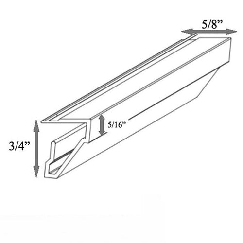 WeatherShield  ProShield Vinyl Glazing Bead - WeatherShield  ProShield Vinyl Glazing Bead